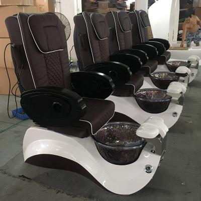 China 2023 Modern Luxury Goods Modern High Quality Manicure Pedicure Spa Massage Chair For Nail Salon for sale