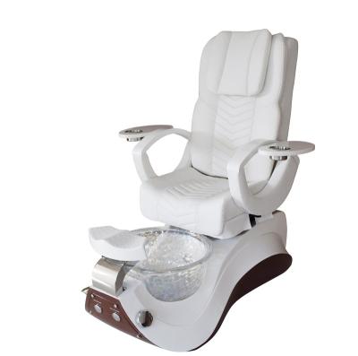 China Modern luxury durable white color no plumbing pedicure chair / modern electric pipeless pedicure chair nail equipments for sale