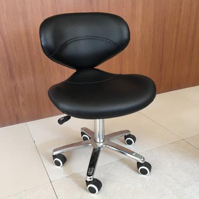 China 2023 new arrival comfortable professional pedicure technician stool for nail salon with wheels for sale