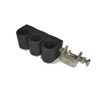 China Anti-Corrosion Conductor Clamp With 3 Conductors Easy-to-fit 7/8 22 mm Dia 13130 for sale