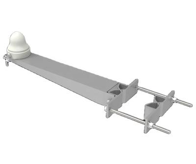 China Adjustable and firm GPS antenna bracket support easy to fit for common frame legs on 14200 divers sites for sale