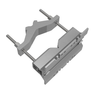 China Aluminum Extrusion Stainless Steel RRU Bracket For Telecom Equipment Installation 14350 for sale