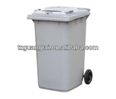 China Sustainable Euro / North American type plastic medical garbage bin wheelie bin wheelie bin 100L for sale