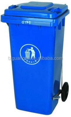 China 120 liter viable plastic wheelie/wheeled/mobile bin/waste bin/container/waste bin for sale