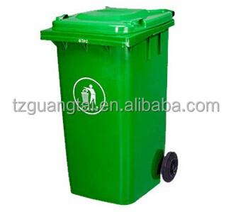 China Eco-friendly 240 liters 2 wheeled waste container for sale