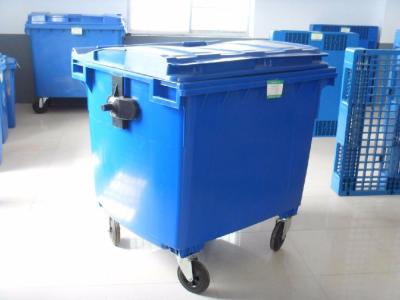 China Viable large size garbage bin/1100L waste bin for sale