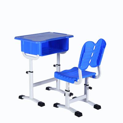 China Eco-Friendly Student School Furniture Classroom Study Desk And Chair for sale