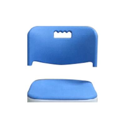 China Strong Blue Classroom Chairs Seats And Chair Backrest For School for sale