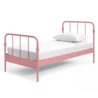 China Wholesale Modern Custom Metal Frames Metal Bunk Bed Single Beds With High Quality for sale