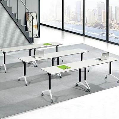 China Modern Educational Supplies Metal Furniture Foldable Meeting Table for sale