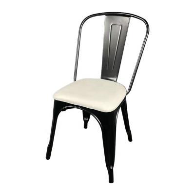 China Modern Steel Bar Furniture Metal Frame Cushioned Bar Chair for sale