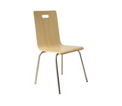 China Modern Fast Food Restaurant Chair Canteen Stacking Chair for sale