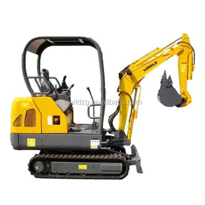 China W218 1.8Ton Mini Garden Excavator With Perkins Engine 0.05CBM for sale