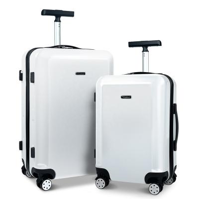 China Travel Travel Long Distance Luggage 2 Pieces Trolley Luggage Sets Wholesale Unisex Lock Style Suitcase Factory Colorful PC Material Spinner Kind for sale