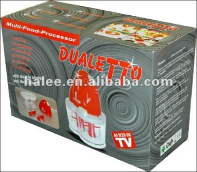 China Hash of Dualetto's food processor as seen on TV for sale