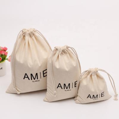 China Shopping bag personalized small colorful canvas dust bag with double string for handbags for sale