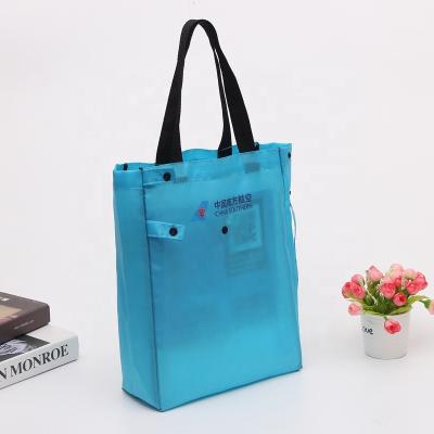 China Buying Custom 210D Polyester Backpack Bag Nylon Recyclable Folding Tote Bag From China Manufacturer for sale