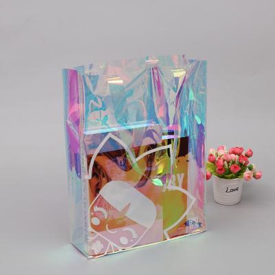 China Factory 2020 Durable Tote Bags Clear Pvc Bag Waterproof Eco-friendly Reusable Luxury for sale