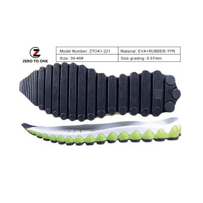 China Newest Stylish Eva Rubber Shoe Soles Tpr Beach Eva Rubber Sole Sport Soft Sole for sale