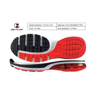 China Eva Tpr Rubber Direct-Sale Stylish Gymnasium Eva Rubber Shoe Soles Tpr Sport Expert Waterproof Insole for sale