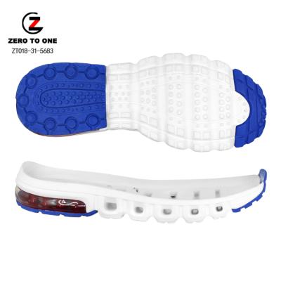 China Latest Durable Sport Outsole Material Air Cushion Sole Men Shoes EVA And TPR Sole Running Shoe for sale