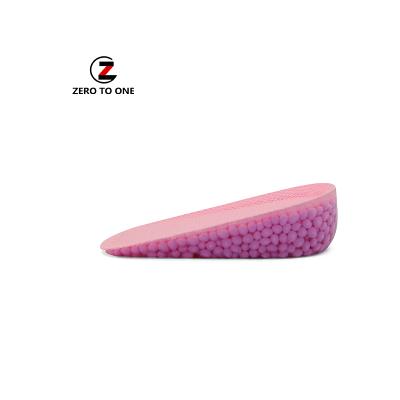 China Relieve Popcorn High Quality Anti-skid Silicone Shock Absorption Sports Shoes Inner Stepping Insole for sale