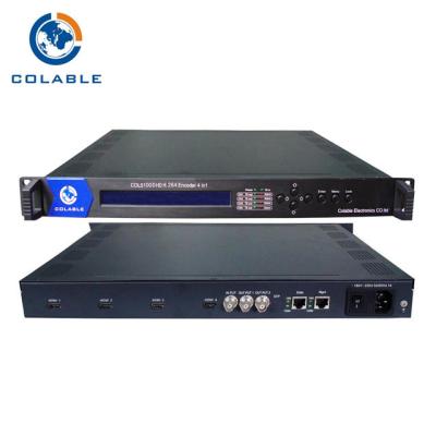 China HD SDI zu ASI-Kodierer, 4 Kanal MPEG - 4 AVC H 264 SDI zu UDP-Kodierer COL5100D zu verkaufen