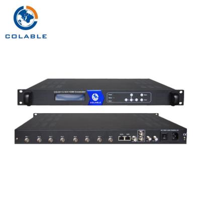 China Modulador 8 de DTV MPEG2 avoirdupois em 1 modulador COL5011U do codificador do SD DVB T - 8CT à venda