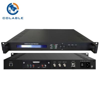 China DVB S2 Tuner Input Hd Encoder Modulator , Digital Satellite Tv Hdmi Encoder Modulator for sale