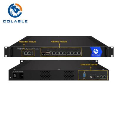 China IP Protocolconvertor aan Multikanaalrf Modulator QAM DVB - T ISDB - t-Output COL5416P Te koop