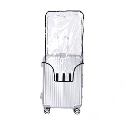 China Useful Dust Proof Travel Luggage Protector Suitcase Cover PVC Bag for sale