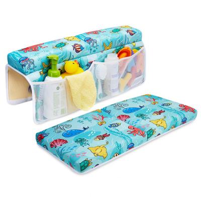 China Amazon Hotsale Sustainable Baby Bath Mat Baby Bath Kneeler Anti-Slip Kneeling With Elbow Rest Pad Set Thick Kneeling Pad for sale