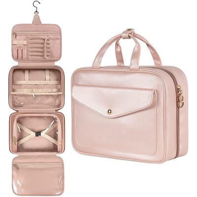 China New Style Toiletry Bag Travel Organizer Portable Hanging Toiletry Bag Vegan Toiletry Bag Leather Toiletry Bag for sale