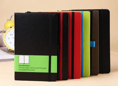 China Custom A6 colorful promotional moleskine notebook LN-013 for sale