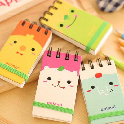 China Mni Cute animal Spiral notebook for sale