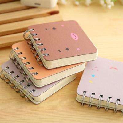 China Mini spiral notepad ( Ivory inner pages) for sale