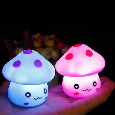 China Cartoon Toy Wholesale LED Light Burst Toys Christmas Gift Mushroom Lamp for sale