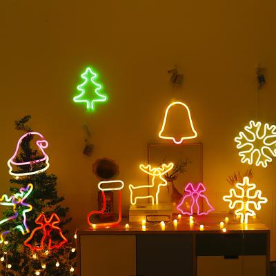 China 2021 Flexible Hot Sale PVC+LED Christmas Decorations Factory Direct Sales Indoor Outdoor Neon Lamp for sale