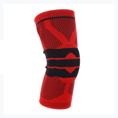 China New Workout Style Nylon Silicone Knee Pads Cycling Elastic Running Knee Brace Support for sale