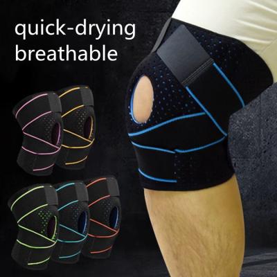 China Workout Medical Grade Silicone Knee Pads Sports Knee Support Compression Sleeve Adult Professional Knee Brace for sale