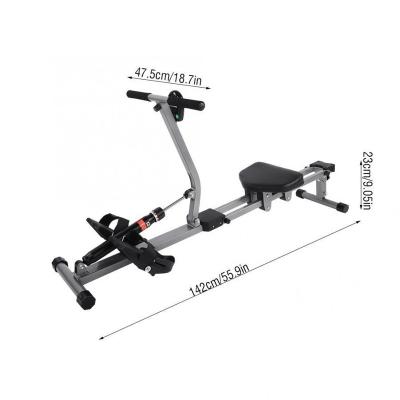 China Durable NEW Design Home gym fitness equipment Aerobic exercise air rower Hydraulic Magnetic Rowing Machine for sale