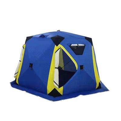 China Extended Type Hot Sell Outdoor Tent Camping Equipment Outdoor Portable Insulated Ice Fishing Shelter Tent for sale