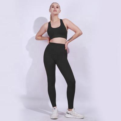 China Breathable Gym Clothes Women Workout Autumn Winter Womens Jogger Custom Gym Clothes Set for sale