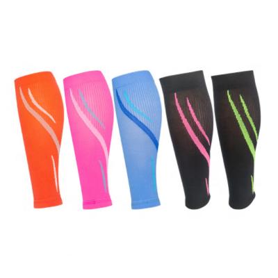 China 2023 Running Calf Pressure Socks New Arrival Fitness Jump Rope Leg Protectors Professional Sports Compression Leg Cover Breathable Long for sale