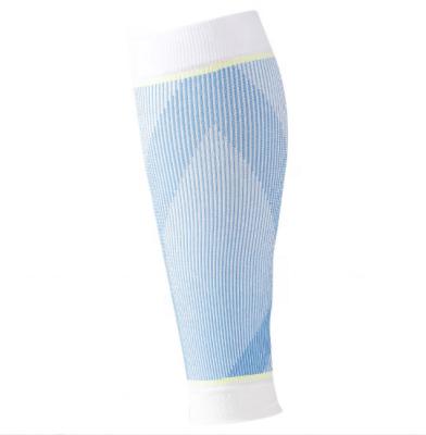 China Wholesale 2023 Breathable Knit Stretch Nylon Spandex Elastic Breathable Exercise Sports Running Black Calf Compression Sleeves for sale