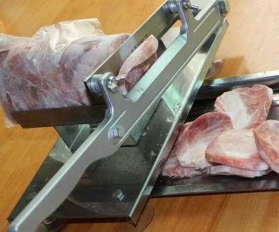 China Meat Processing SLICER QULENO Meat Slicing Machine Frozen Frozen Meat Slicer for sale