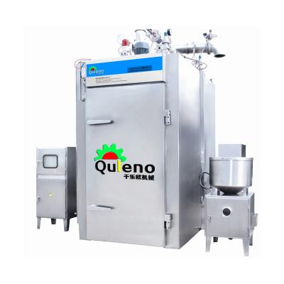 China Full automatic meat smoking meat smoking and cooking machine/smoked machine smoke oven/meat house smokehouse for sale