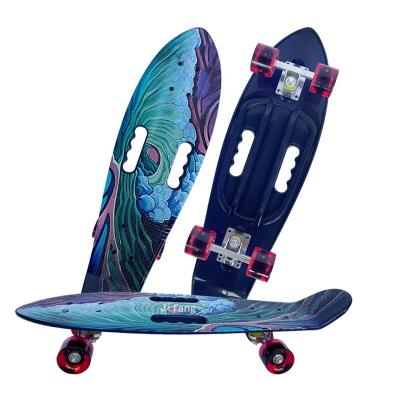 China Youngsters Best Quality Skateboard Griptape Black Green Red OEM Customized Skate Board For Adult Teenager Children for sale