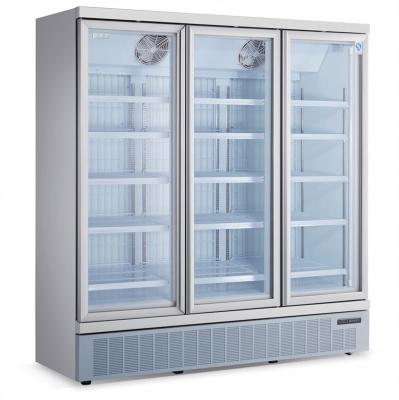 China Single-temperature supermarket milk refrigerator multi-platform refrigerator open fruit display stand for sale for sale