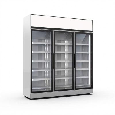 China Double-temperature Wall Supermarket Ice Cream Site Combo Display Blast Chest Freezer for sale